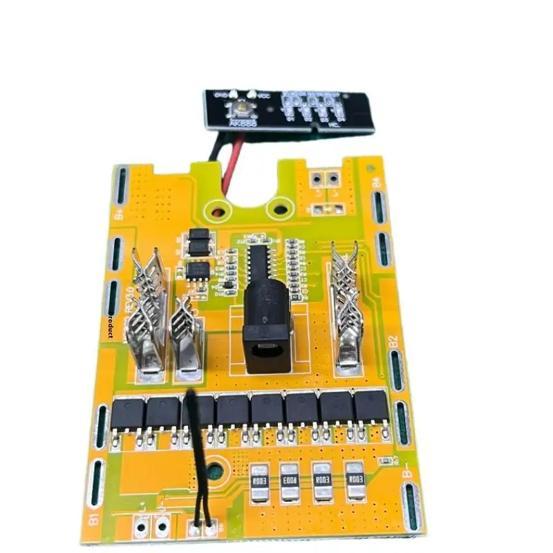 1Pc DIY Accessories 21V 8MOS Balance Protection Board For 18650 Angle Grinder Chainsaw Electric Wrench Protection Board