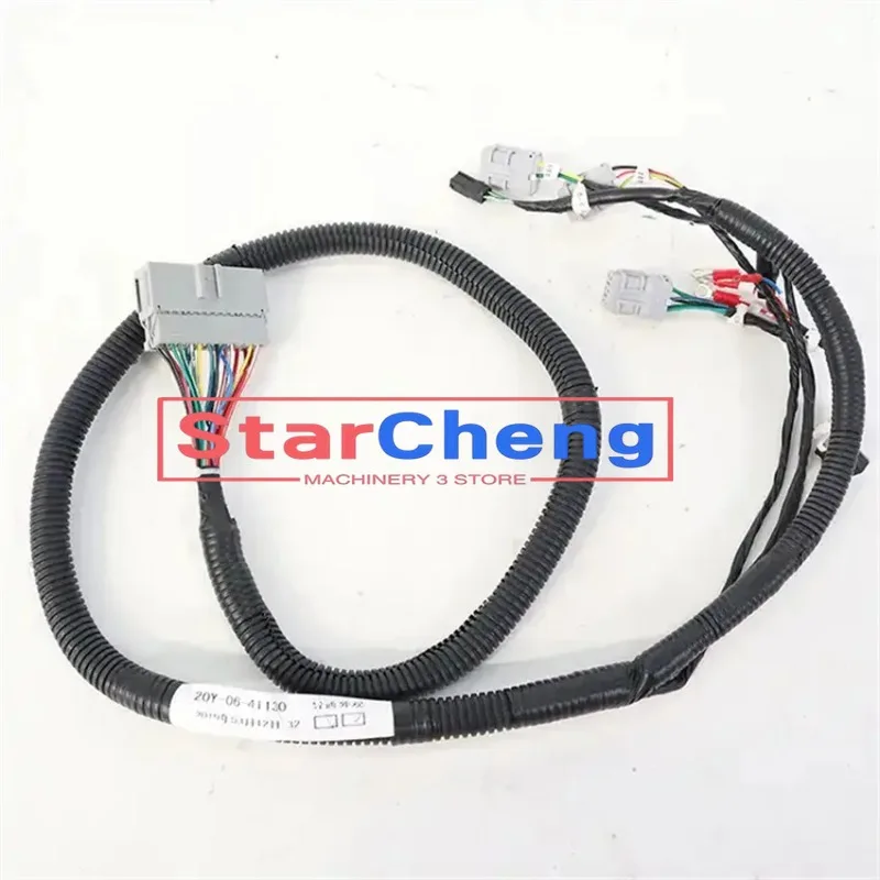 for Komatsu PC130-8 PC270-8 PC200-8 Excavator Accessories Construction Machinery Parts 20Y-06-41130 20Y0641130 Wiring Harness