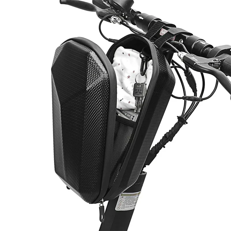 High Quality Electric Scooter Hanging Bag Waterproof  Hard Shell Bag Bicycle Scooter Front Pocket High-Capacity Hanging Bag