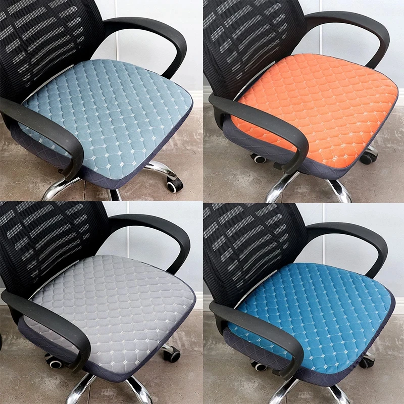 

Computer Chair Cover Universal Office Swivel Seat Cover Simple and Detachable Elastic Seat Cover