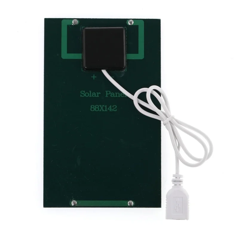 USB Solar Panel Outdoor 5V Portable Solars Charger Plate Climbing Fast Charging Polysilicon Tablet Sol-ar Generator for Travel