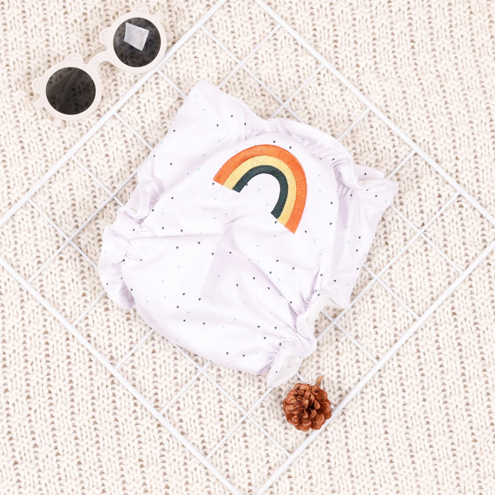 Eco-friendly Waterproof Cloth Diaper New Material Graphene Inner Breathable Adjustable Baby Cloth Diaper For 3-15kg