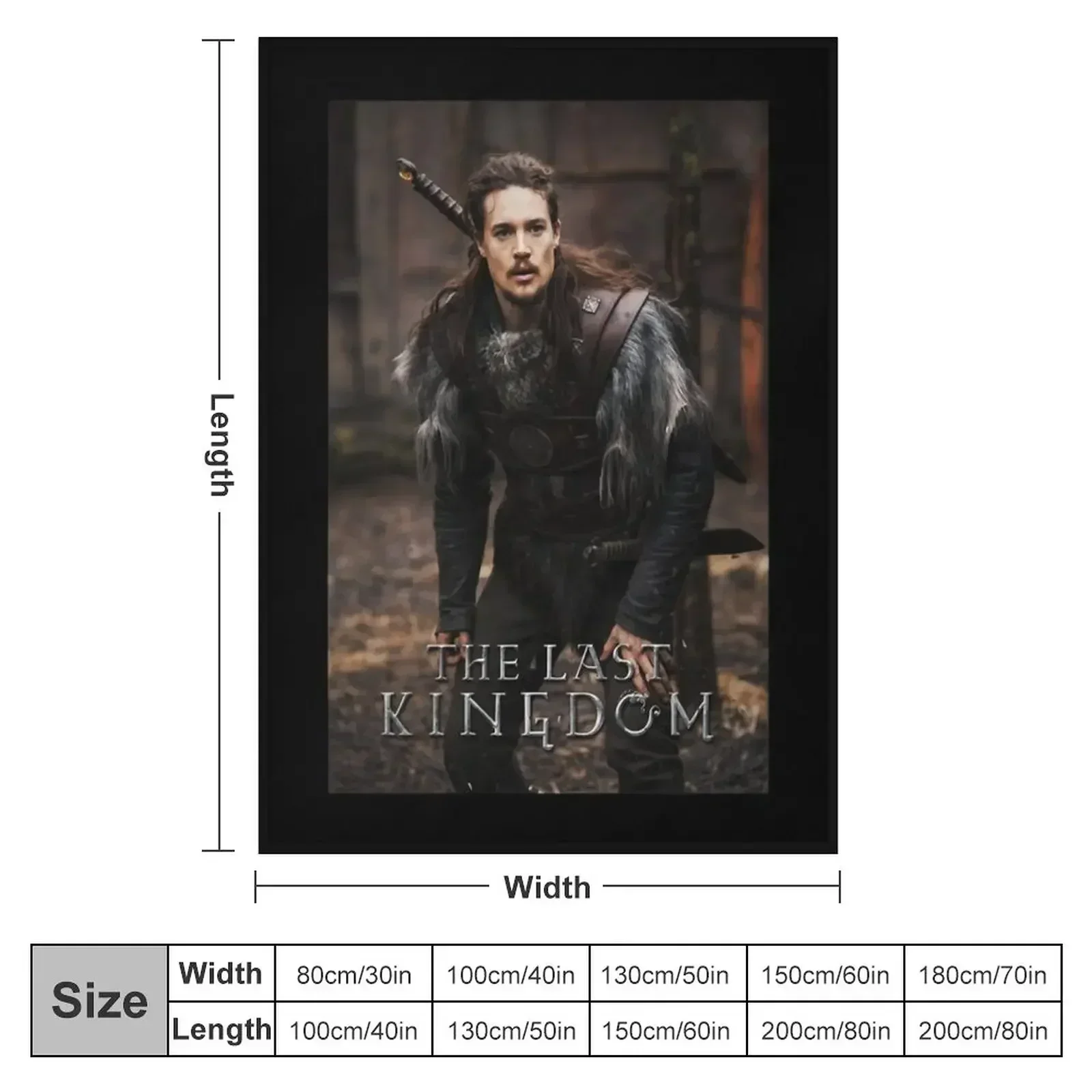 New Day Gifts Uhtred Of Bebbanburg Graphic For Fans Throw Blanket couch cozy soft plush fuzzy picnic outdoor blanket