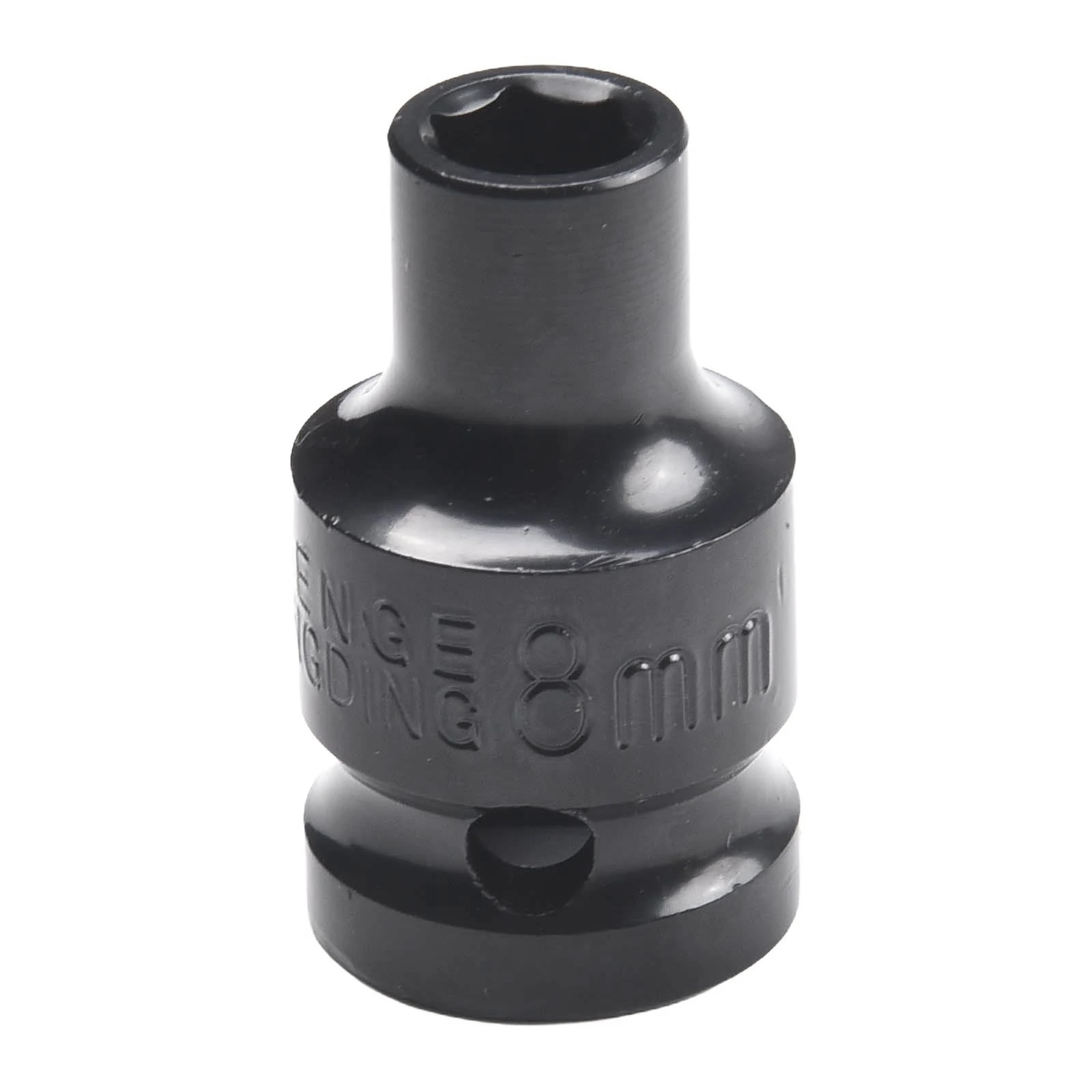 

1 2 Inch Adapter Wrench Socket Driver Car Maintenance Hexagon Socket Latch Design Leather Ring Metal Material Black Color