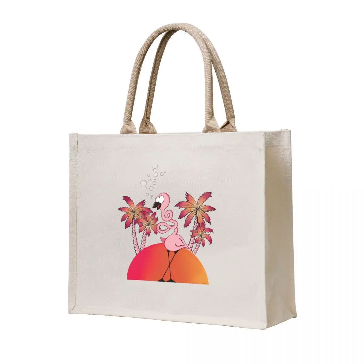 

Pink Flamingo Tote Bag tote bag men canvas bags bag luxury women