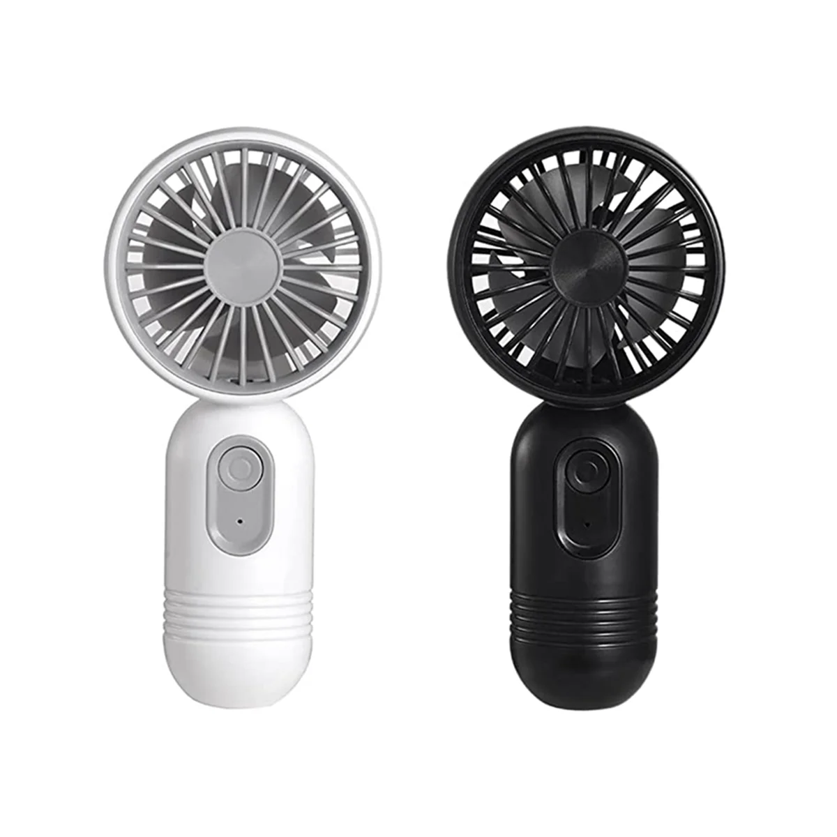 

Portable Handheld Mini Fans, USB Rechargeable Personal Fan for Travel/Camping/Outdoor/Home/Office 2PCS