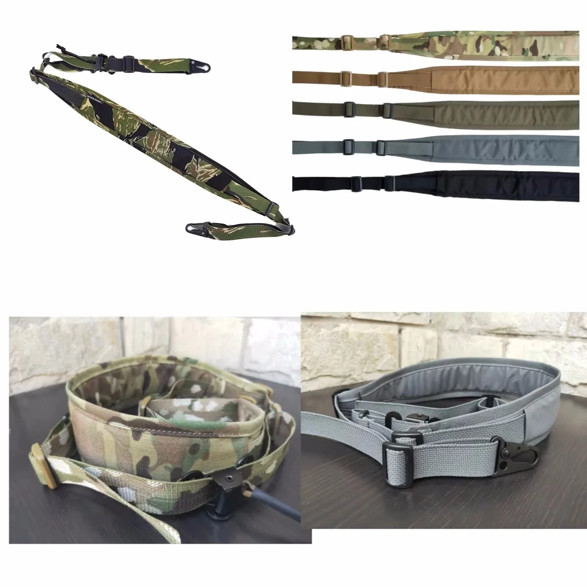 

Hot New Tactical Hunting THE SLINGSTER 2 Point Rifle Gun Sling Shoulder Strap Braces Suspender Sling Straps