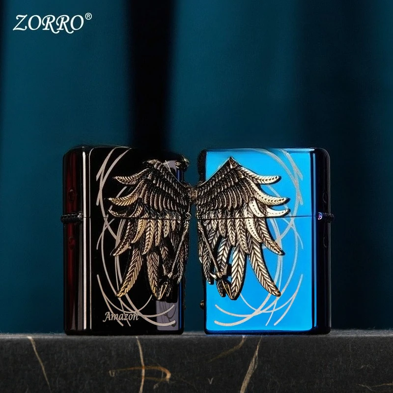 New Metal Windproof Lighter Tool Old-fashioned Grinding Wheel Ignition Oil Lighter Gift Gadget
