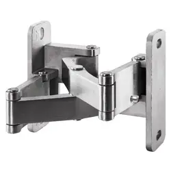 Stainless Steel Fire Pipe Hinge Two-dimensional Adjustable Dry Hanging Stone Hinge Concealed Door Hinge Concealed Door