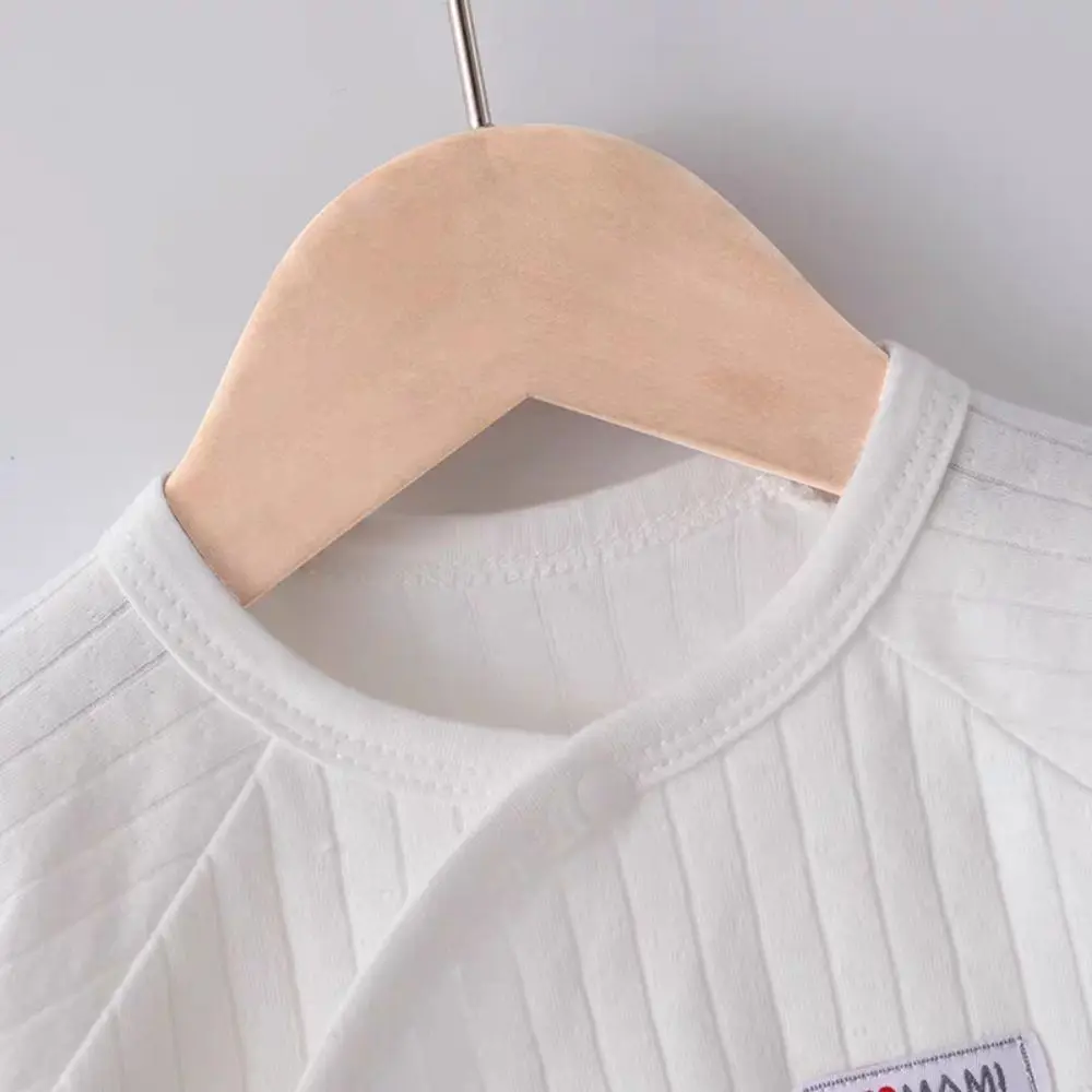 

Длинные штаны-комбинезон для малышей на шнуровке, повседневный хлопковый комбинезон-футер с закрытыми ножками, защитный от царапин, для младенцев