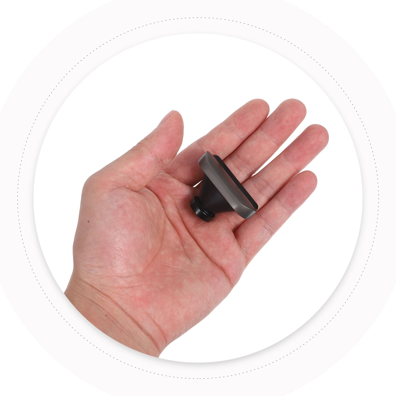 

2Pcs Modern Cabinet Pull Zinc Alloy Handles Single Hole Drawer Wardrobe Door Kitchen Bathroom Furniture Hardware