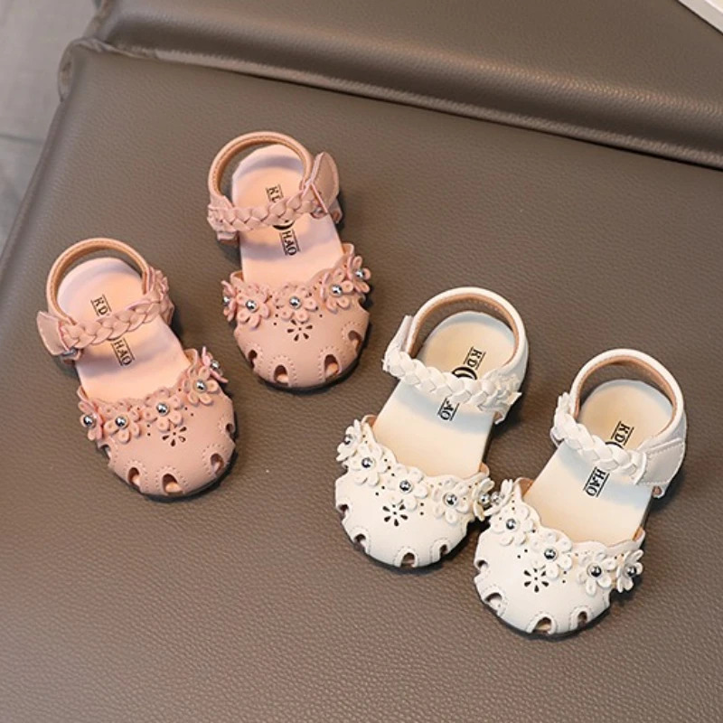 

Baby Shoes Summer New Baby Sandals Flower Girl Sandals1-3y Old Girl Baby Shoe Girl Shoe Soft soled Child Shoes сандали детские