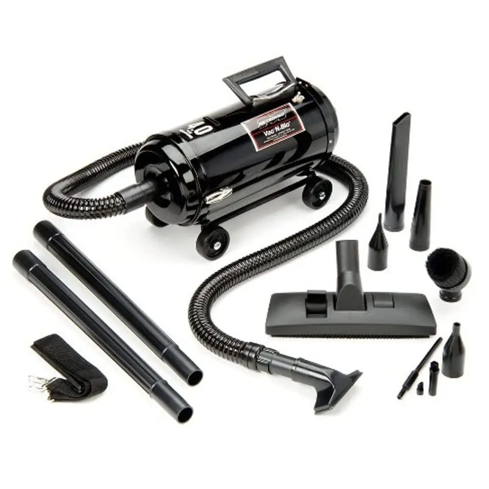 MetroVac Vac N Blo VNB-94BD - 4.0 Peak HP Car Vacuum & Blower, All-Steel Construction