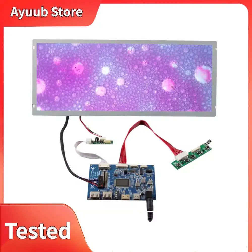 

Пользовательский ЖК-дисплей, игровые аксессуары Hd-Mi Type C, плата контроллера ЖК-дисплея и гибкий светодиодный экран, 12,3-дюймовая Tft ЖК-панель