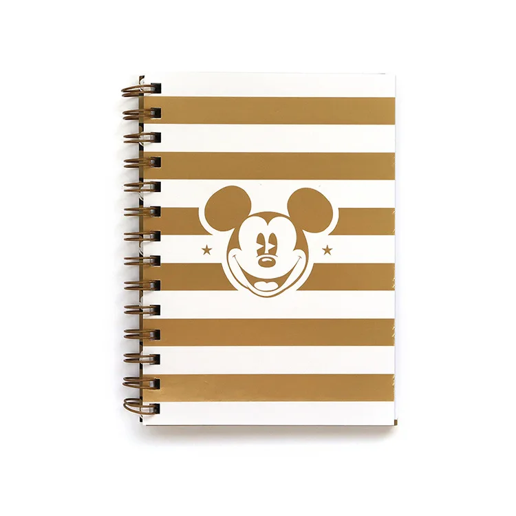 A5 Disney Mickey notebook student notepad cartoon cute homework book office hand book simple horizontal line gift