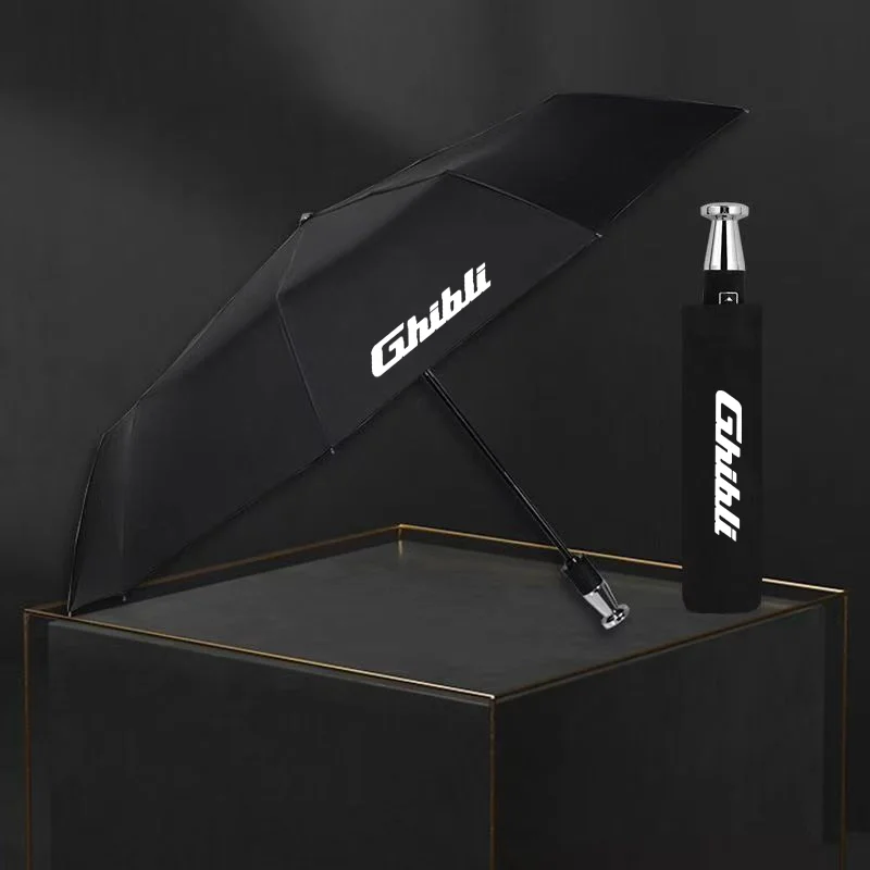 For Maserati Ghibli Levante Quattroporte MC20 Car Automatic Folding Windproof Sunshade Umbrella Automatically folding umbrella