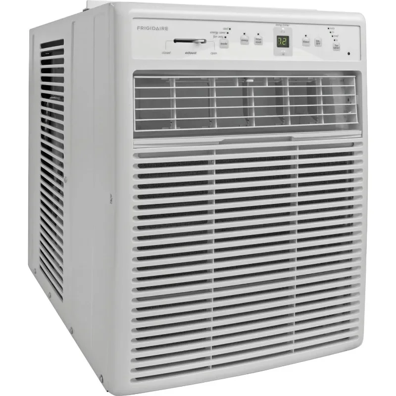 FRIGIDAIRE FFRS1022R1 10000 BTU 115 voltios Deslizador/Casa Aire acondicionado de ventana con control remoto de función completa, 10.000, blanco