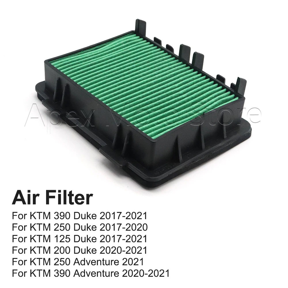 

Motorcycle Air Filter Intake Cleaner For KTM 125Duke 200Duke 250Duke 390Duke 125 200 250 390 Duke Adventure 2017-2021 2020 2019