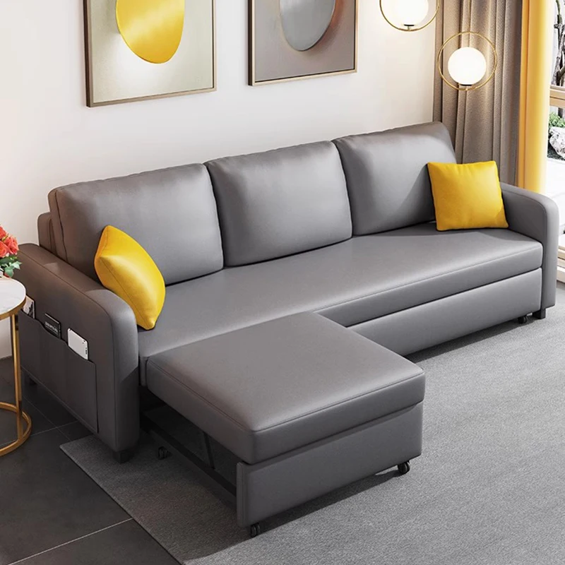 

Relaxing New Arrival Sofas Beds Large Square Cozy Recliner Sectional Sofa Bed Modern Folding Wood Divani Da Soggiorno Furniture