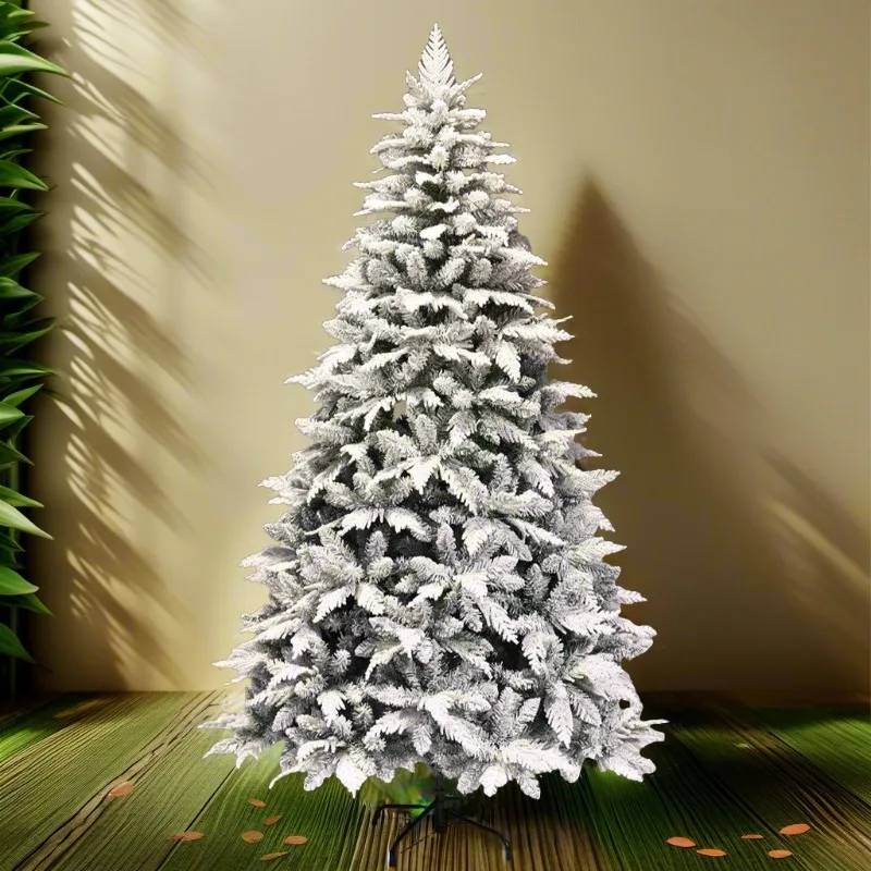 

Снежная искусственная рождественская елка PE Смешанная флокированная рождественская елка Праздничный декор для дома и магазина Реалистичный декор снежной сосны