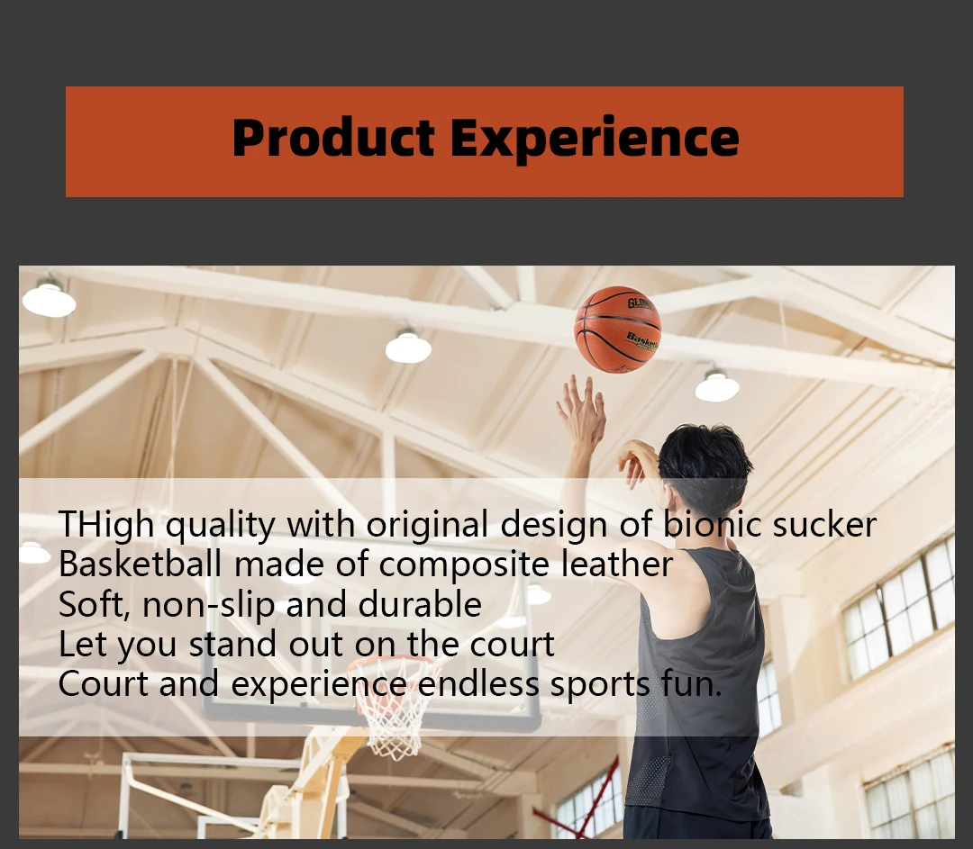 Maßgeschneiderte Basketbälle, Größe 7, Leder, verschleißfest, Spieltraining, Standardball, hochwertige Teambälle für Herren und Damen, Braun – Detail 16