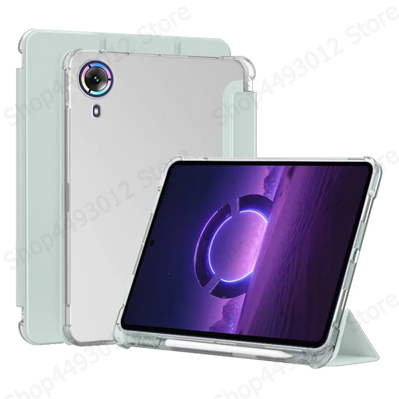 For Lenovo Legion Y700 Infinite Case with Pen Holder Leather Soft Back Stand Cover For Legion Y700 Wuji Y700 Infinity Case 8.4