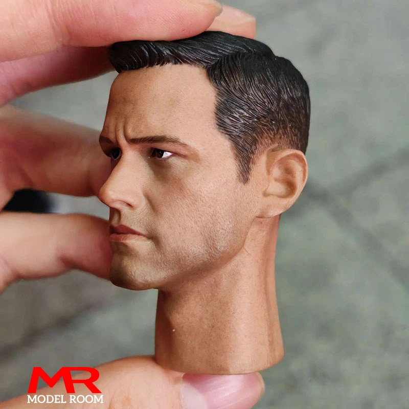 1/6 Scale Joseph Gordon-Levitt Head Sculpt PVC Male Soldier Head Carving Model Fit 12" Soldier Action Figure Body Dolls