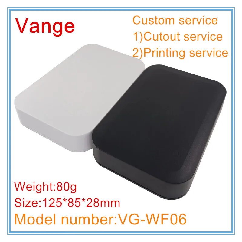 Vange electronics junction box 125*85*28mm ABS plastic enclosure diy