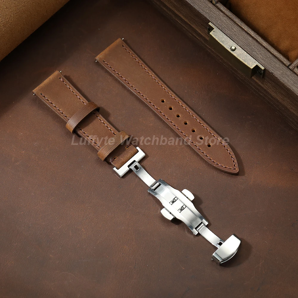 Correa de Reloj de Cuero Crazy - Suede Strap Watch reseña y precio