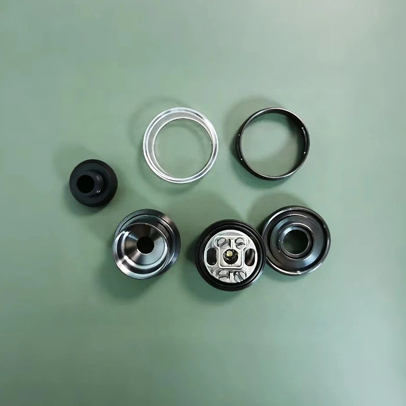 DIY Gear 24mm RTA Tank Replacement Atomizer 24mm 316 SS 2.3ml / 3.5ml Single Coil fit 510 mech mod Decorative spare parts - view 4