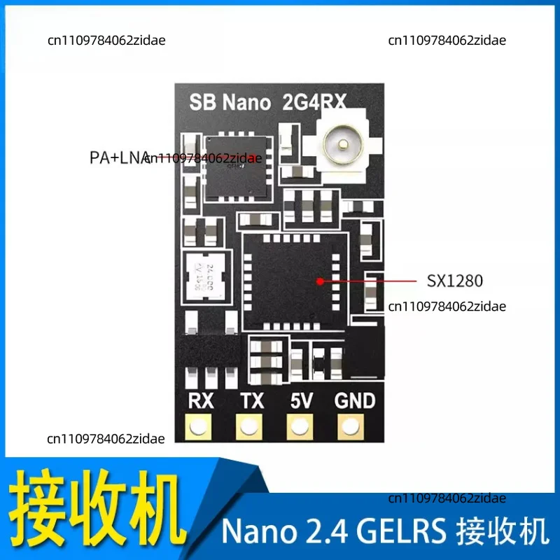 For SpeedyBee ELRS-2G4-RX Nano Receiver 2.4G ExpressLRS Long Range FPV Drone RX