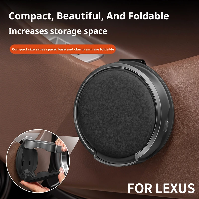For Lexus Car Premium Multifunctional Door Cup Holder RX RX350 RX450h RX500h ES NX GX LX IS GS CT200h LM Interior Accessories