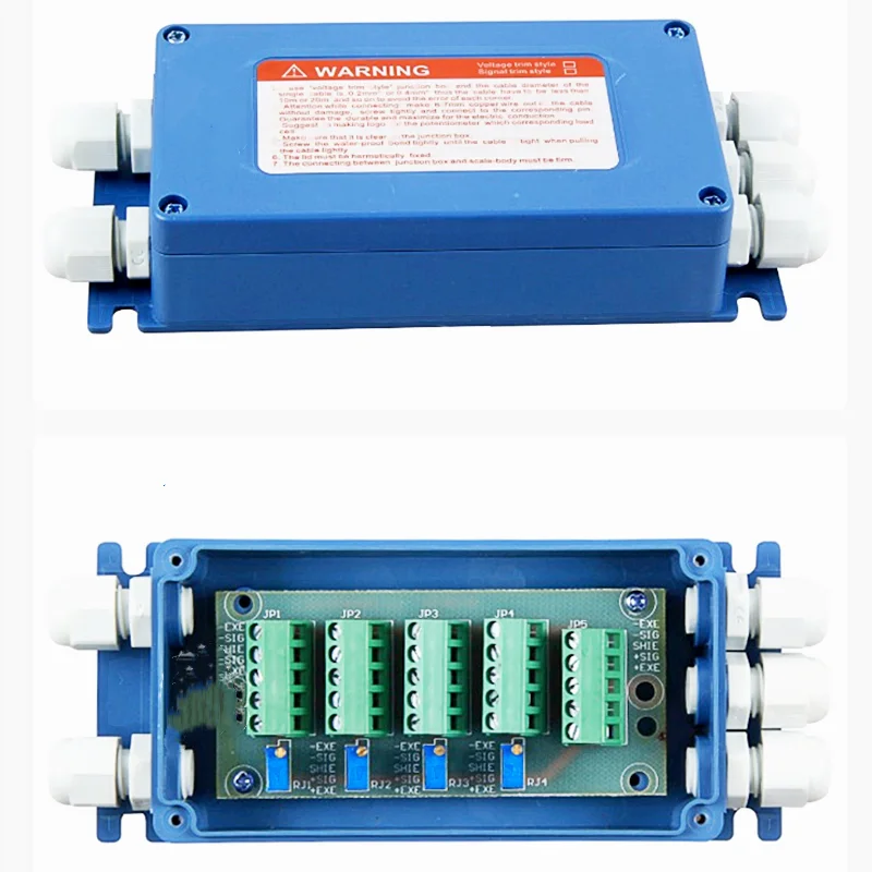 load cell junction box, 5-hole 4-wire junction box weighbridge /weight sensor weighting sensor