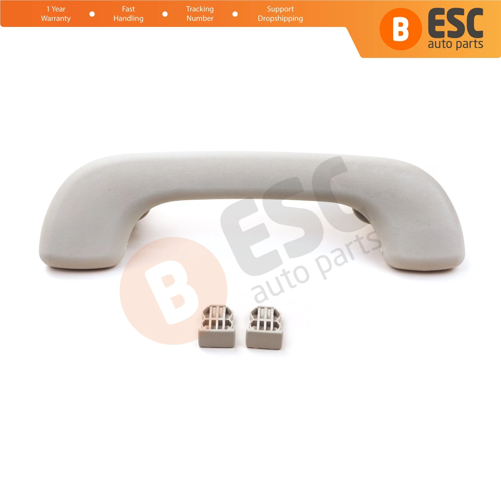 

EDP1182 Front Passenger Roof Grab Handle Light Gray 739410013R for Renault Megane Scenic 3 Clio 4 Kadjar Captur Master 3 Movano