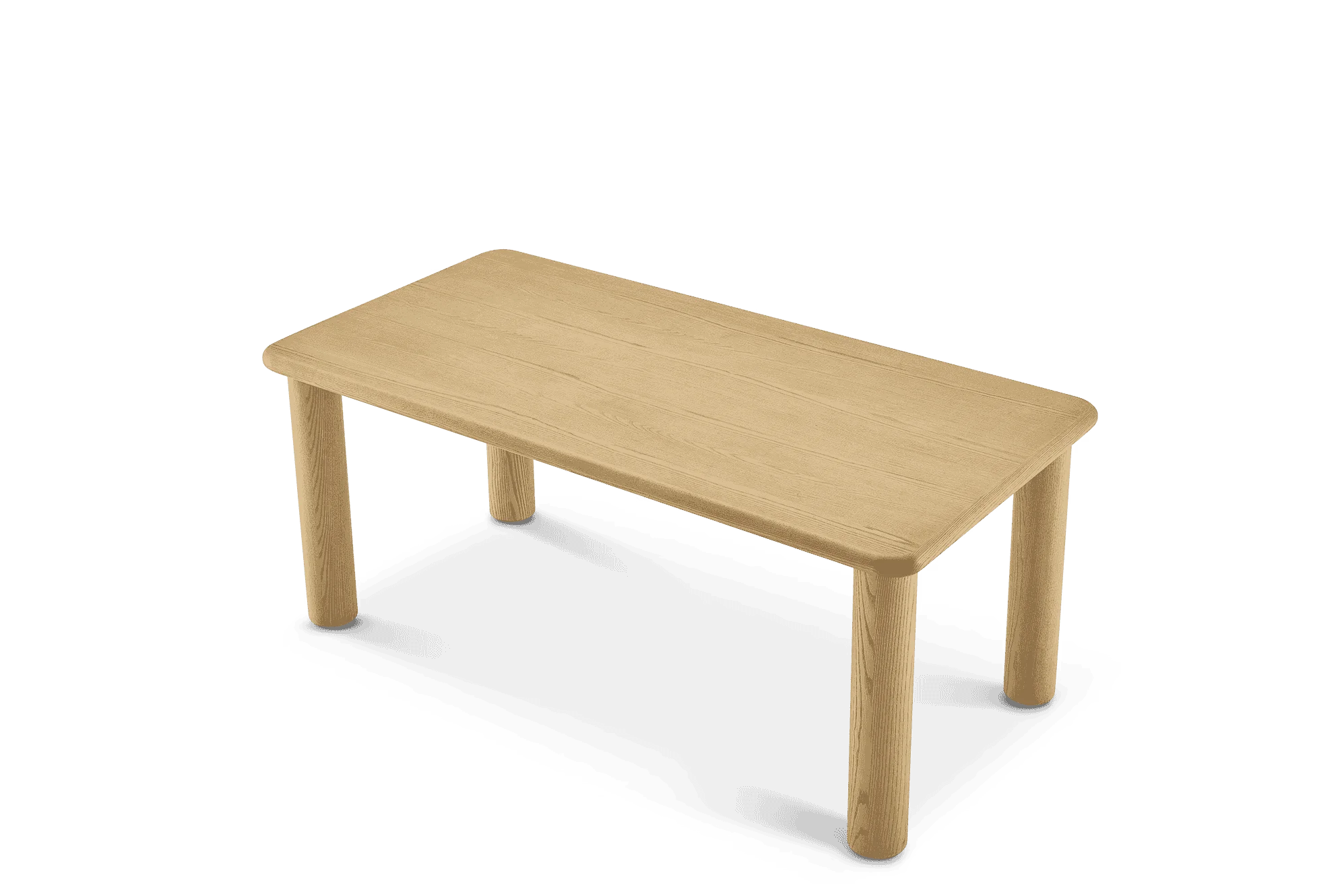 *Classic Design Indoor Furniture Meticulously Crafted Oak Wood Clean-lined Dining Table Wooden Table