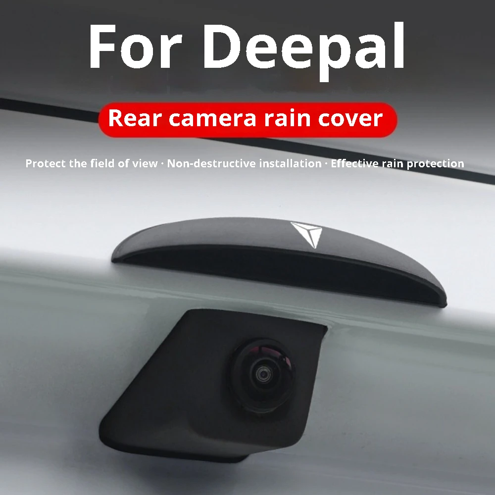 For Deepal L07 S07 G318 S05 Rear Camera Rain Cover ABS 360 Reverse Radar Image Waterproof Guard Exterior Accessories
