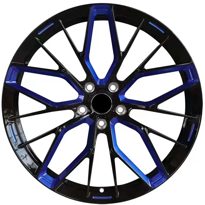 19 20 21 22 inch Custom Size And Color Forging Rims 5*112 5*112 Blue Orange Concave Forged Wheels For Dodge Charger Wheels Rims