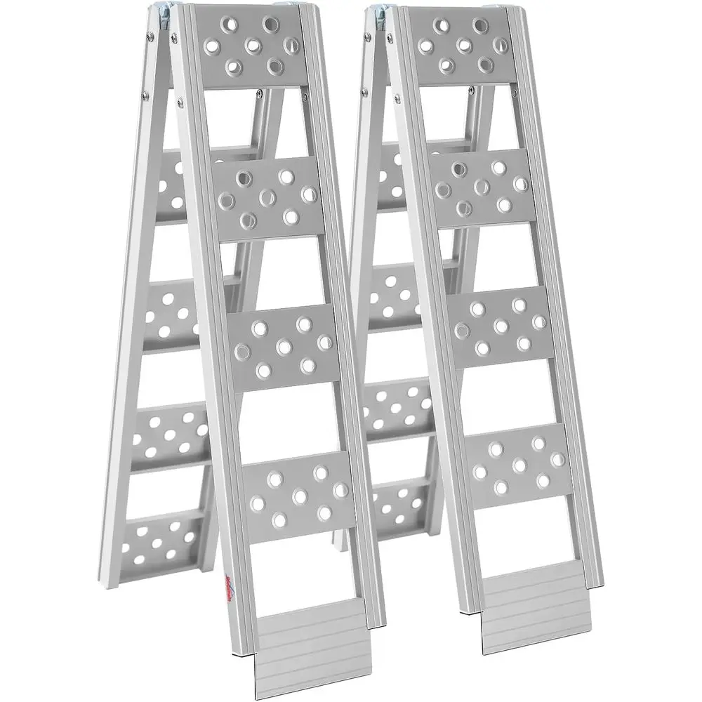 

2 шт. складных поддонов для мотоциклов (6T), грузоподъемность 880 фунтов, ширина 8 дюймов, портативные поддоны для кроссовых мотоциклов, грузовых платформ, электровелосипедов, пикапов, велосипедов