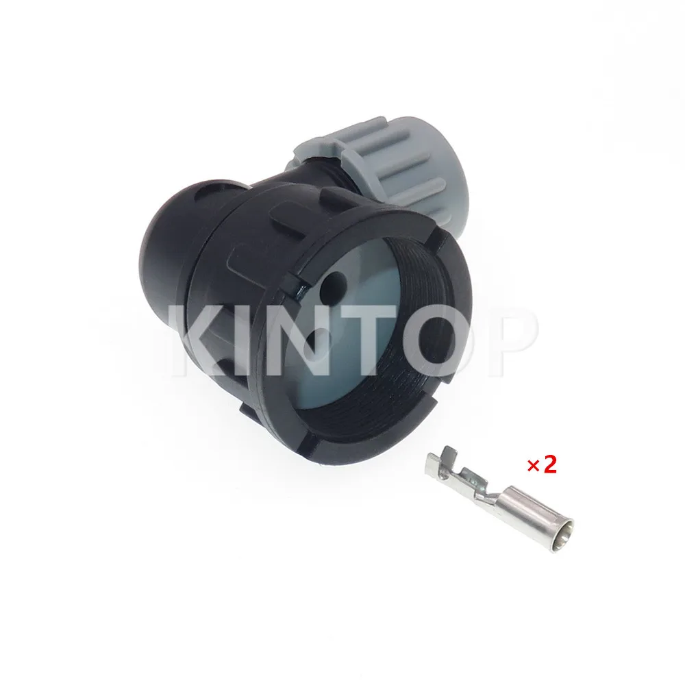 1 Set 2 Pins 9800808 Auto Reversing Light Switch Socket Waterproof Lamp Cable Plug AC Assembly For Car Truck