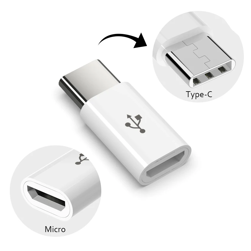 

Type C Otg Adapter Micro Usb To Type-c Charger Cable for Samsung Galaxy S8 S9 Plus A8 2018 Otg Typec Charging Charger Converter