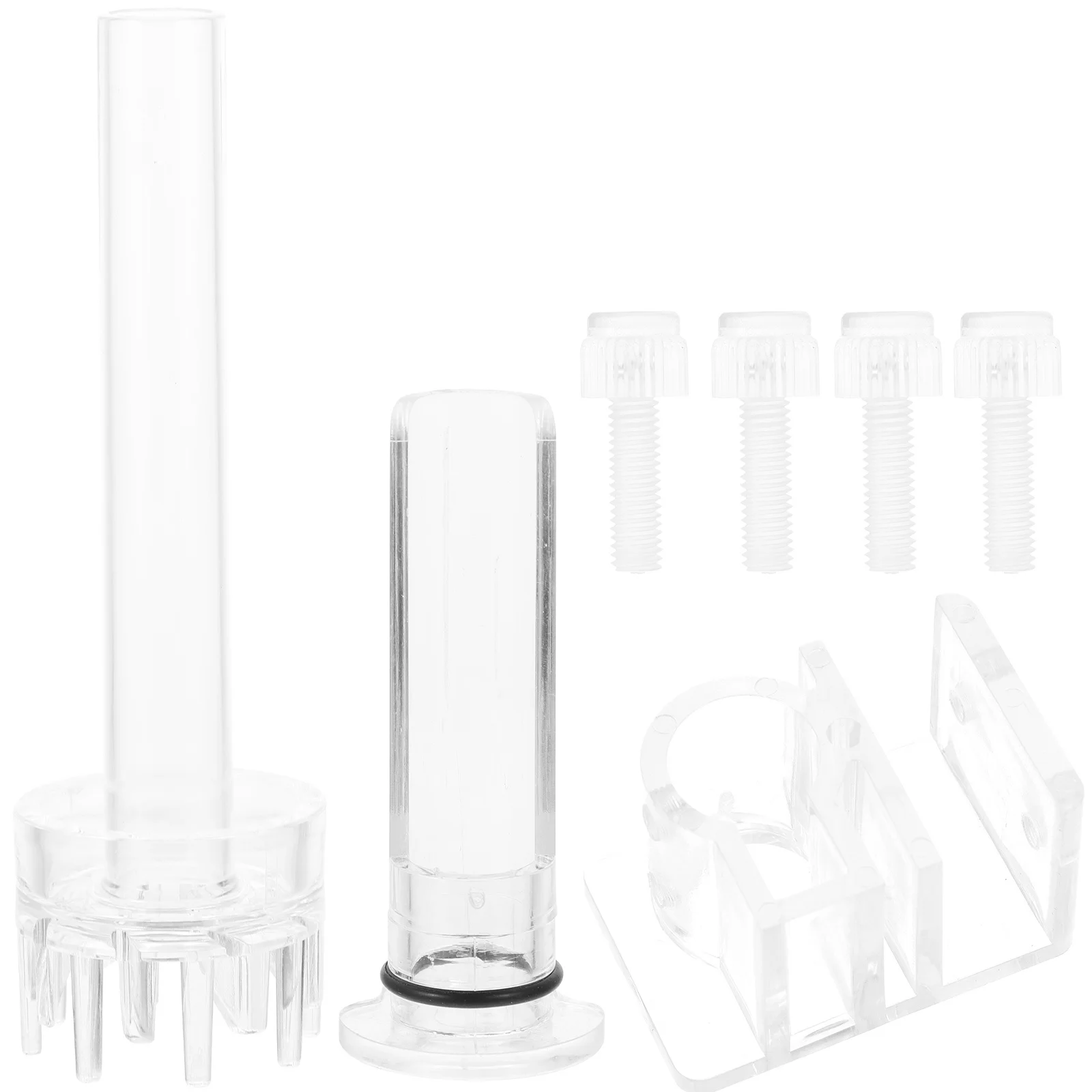 

1 Set Sturdy Acrylic Water Pipe Clips Fish Tank Hose Fixation Aquarium Tube Holder Water Hose Holder Home Fish Tank Supplies