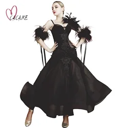 2024 Sexy Ballroom Modern Dance Dress Aesthetic Clothes Waltz Stage Costume Competition Dresses Tango Flamenco Standard D1459