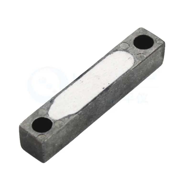 QASE Mini Metal Stripe Level Bubble Hydrometer Glass Tube Level Inclinometer 35*6.5*6.5 7mm with Mounting Holes