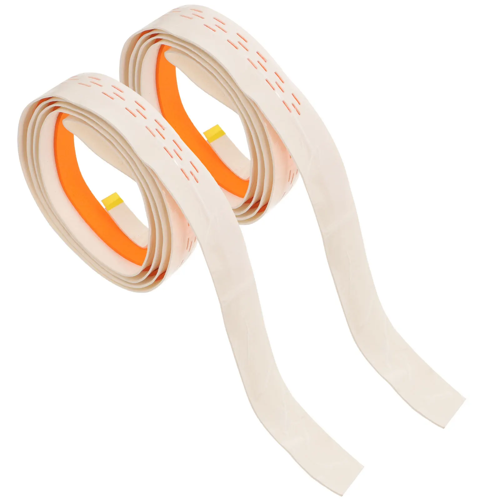 2 قطعة بولي PU المرنة المضادة للانزلاق مضرب شريط لحام امتصاص العرق Overgrip للتنس الريشة الخفافيش التفاف شريط لحام للمقابض #3