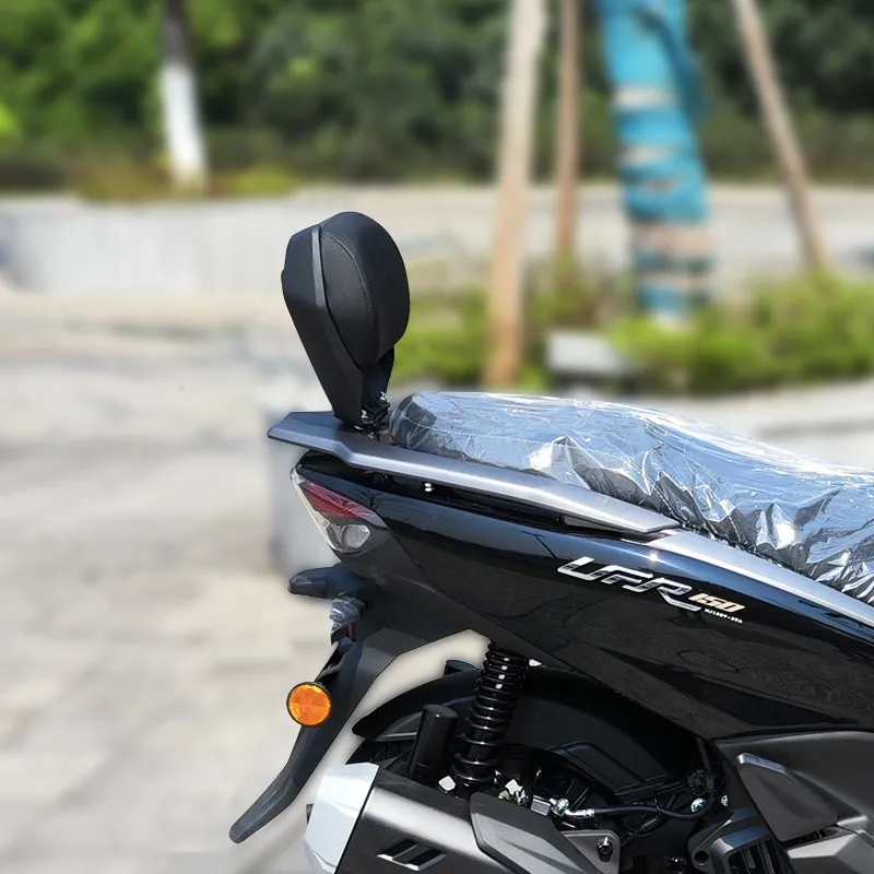 For Haojue UFR150 Rear Backrest Aluminum Alloy Backrest Accessories - Nondestructive Installation for Rear Backrest Modification