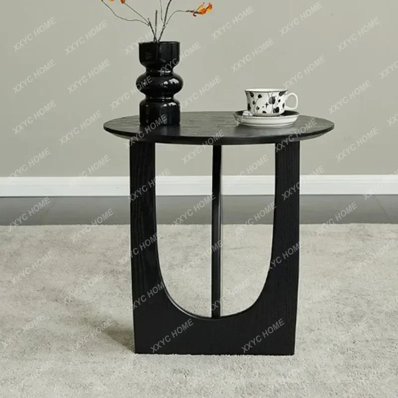 Standing Coffee Table Unique Simple Luxury Design Interior Safe Side Table Fashion Mesa Auxiliar Postmodern Furniture