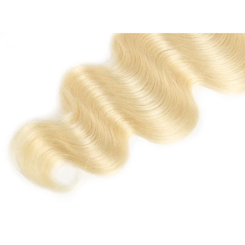 613 Blonde Brazilian Body Wave Bundles SOKU 100% Remy Human Hair Extensions 3/4  Bundles Human Hair 8 To 30 Inches Cheap Deal