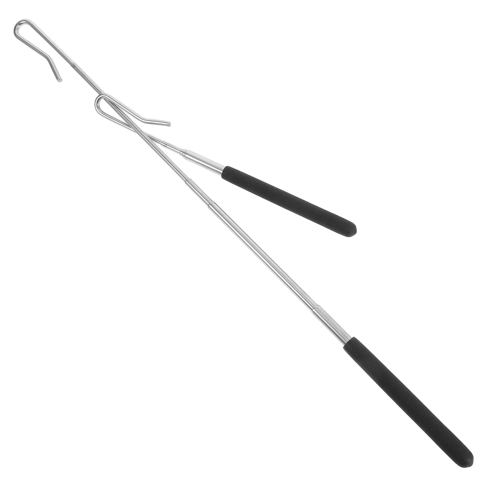 

2pcs Hand Puppet Control Rods Stainless Steel Joystick Tools Metal Arm Handles Lightweight Accessories Puppet