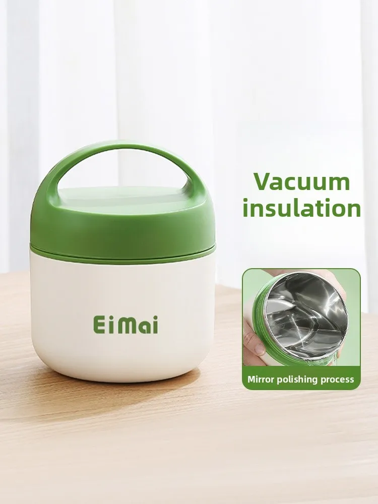 

Stainl Steel Insulated Bowl Portable Microwave Lunch Box Cact Size Breakfast Meal Box Work Heating Bowl Japanese Sle