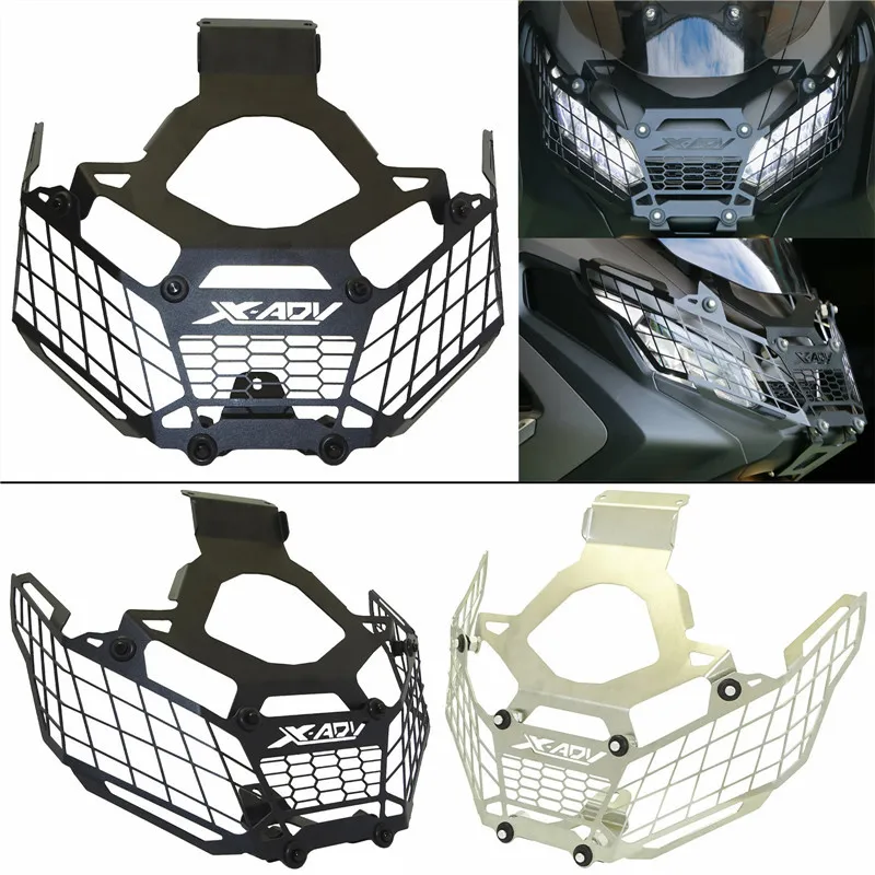 

Motorbike For Honda X-ADV750 X-ADV XADV 750 2017 2018 2019 2020 Headlight Head Lamp Light Grille Guard Cover Protector